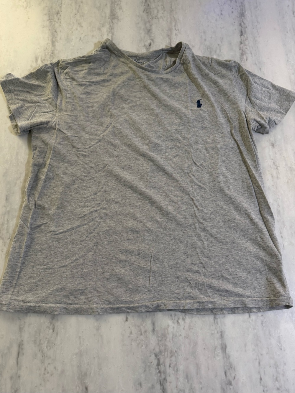 Polo Ralph Lauren Men's Classic Everyday Neutral Gray Crewneck T-Shirt L